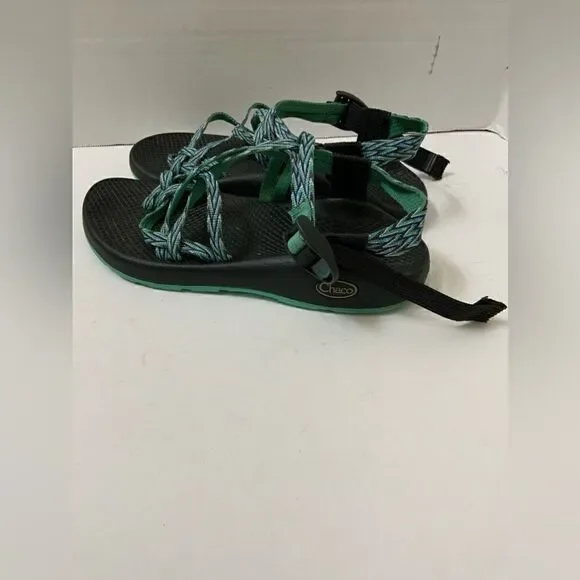 Chaco ZX2 Yampa River Vibram Women’s Blue/Green Strappy Athletic Sandals Size 7 - Picture 5 of 7